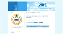 Desktop Screenshot of airfit.de